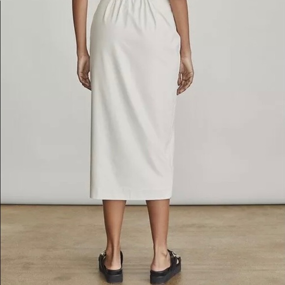 Elizabeth and James Knotted  Faux Leather Skirt - Picture 3 of 8